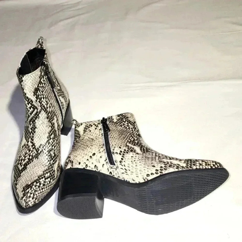 BLONDO Animal print boots - Picture 6 of 8